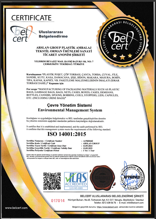 ISO 45001 Sertifikası